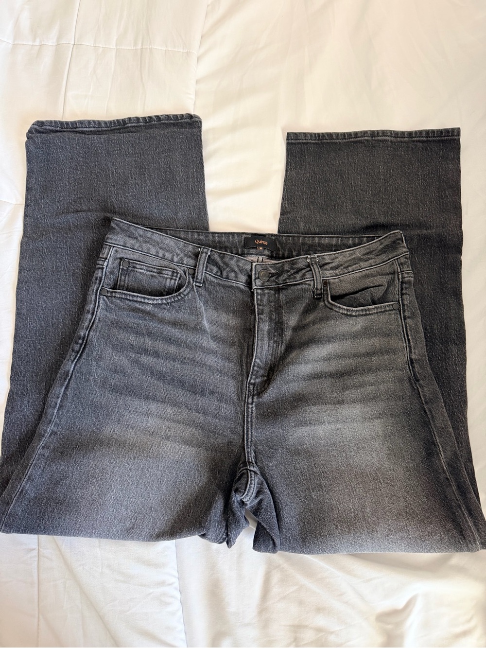Quince Bella Stretch Relaxed Straight Jeans